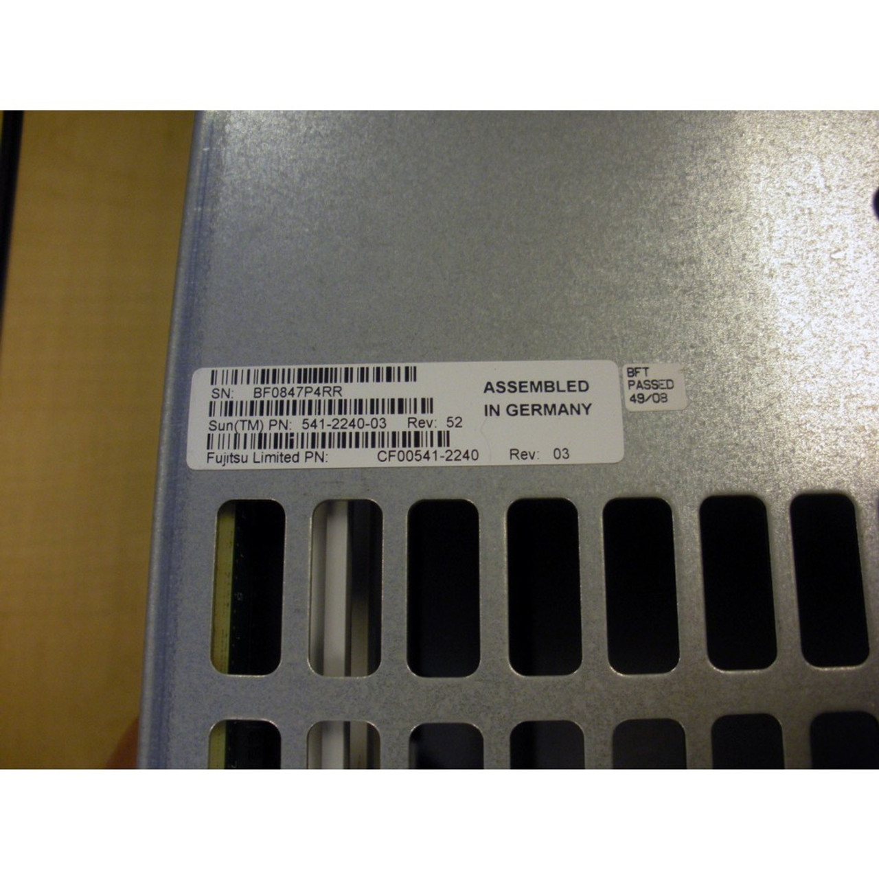 ℳ Sun 541-2240 SEFX61Z I/O Unit for M4000 M5000