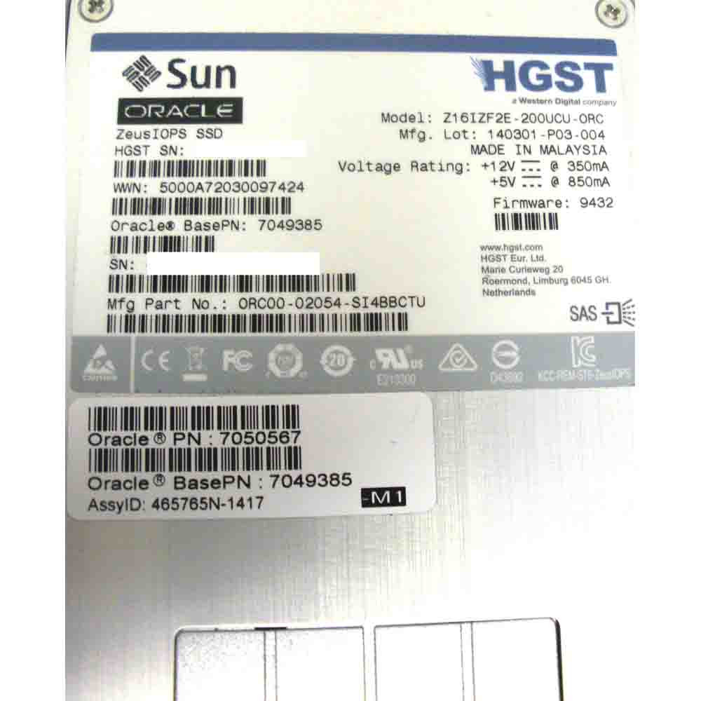 Sun 7049385 Solid State Drive | Refurbished Sun Server Hard Drives