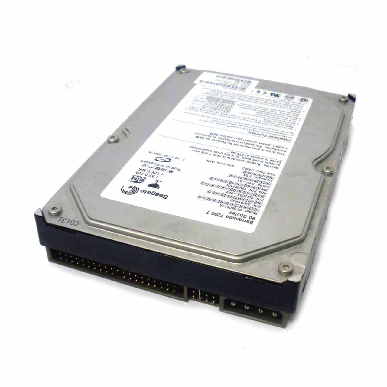 Sun 370-5522 Hard Drive 80GB 7.2K IDE 3.5in | X5405A