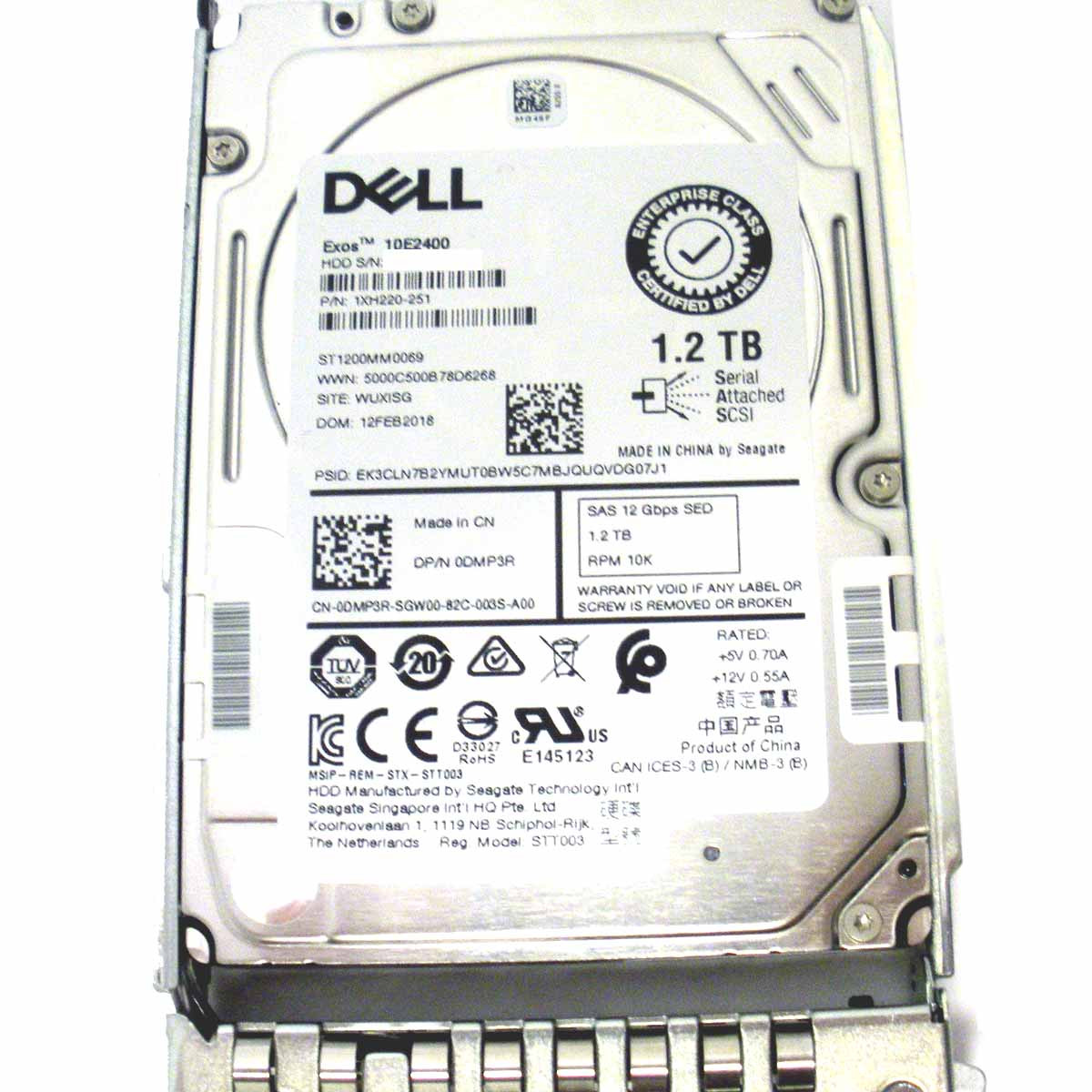 Dell DMP3R Hard Drive 1.2TB | Server Hard Drives