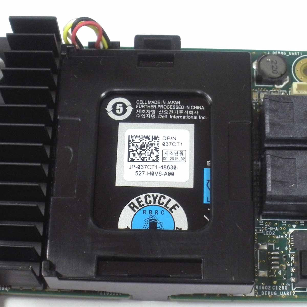 DELL PERC H730 RAIDカード DP/N:044GNF Amazon.com: Dell 44GNF PowerEdge H730 1GB Cache 12Gbp/s PCI