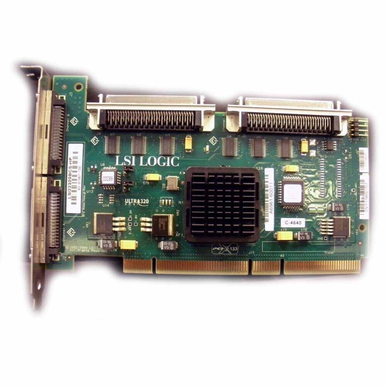 A7173A HP Integrity A6961-60011 PCI-X Dual Channel U320 LVD SCSI Adapter