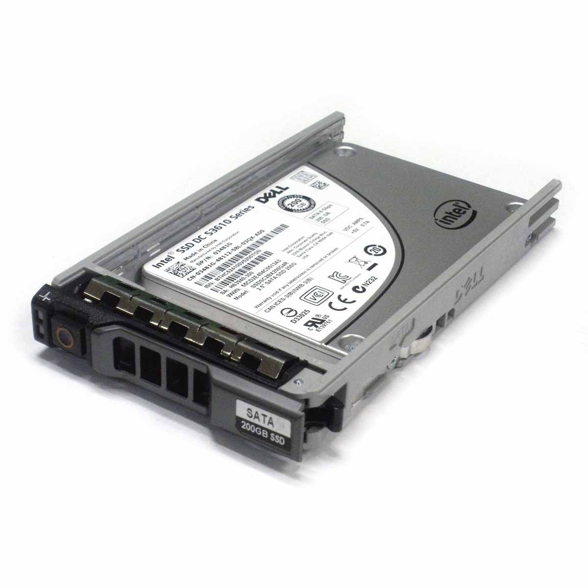 Dell Intel DC S3610 200GB 2.5" SATA III SSD – 6Gb/s Used Drive (MPN 03481G)