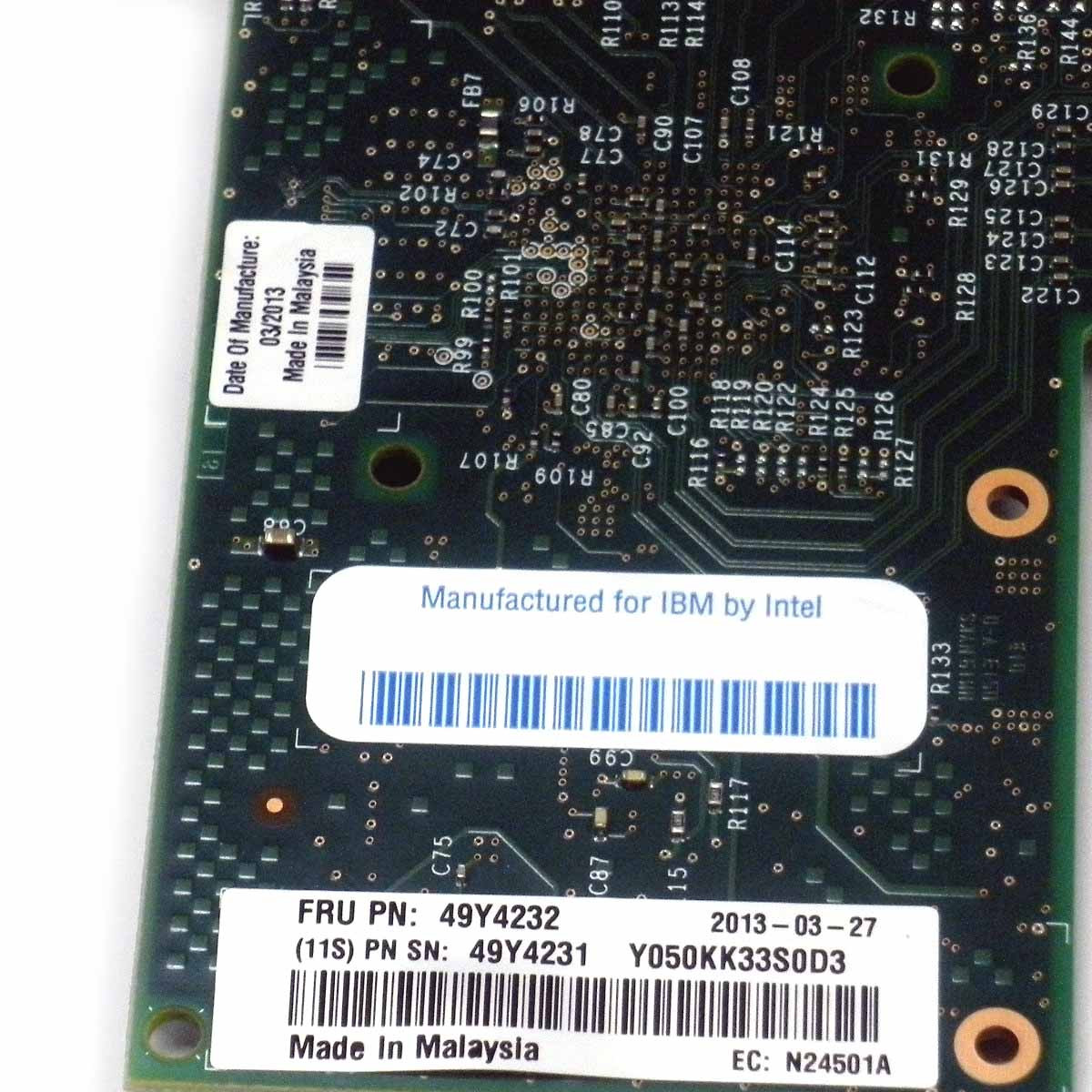 IBM 49Y4232 Intel I340-T2 PCI-E Ethernet 2-Port Server Adapter