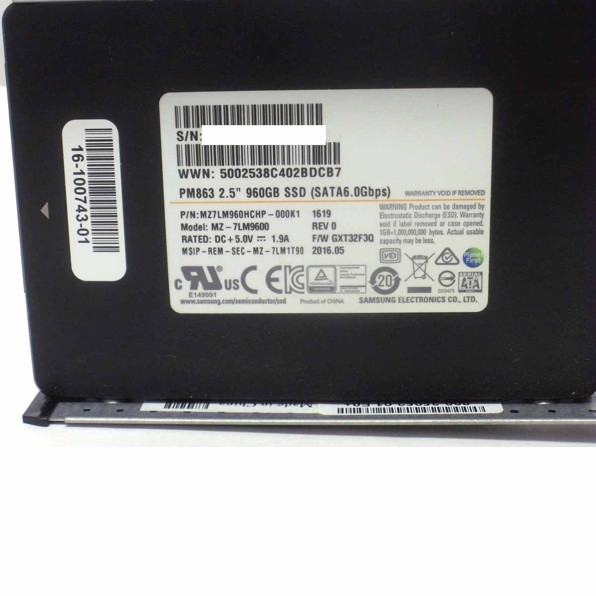 Cisco UCS-SD960GBKS4-EV SSD 960GB SATA 2.5in