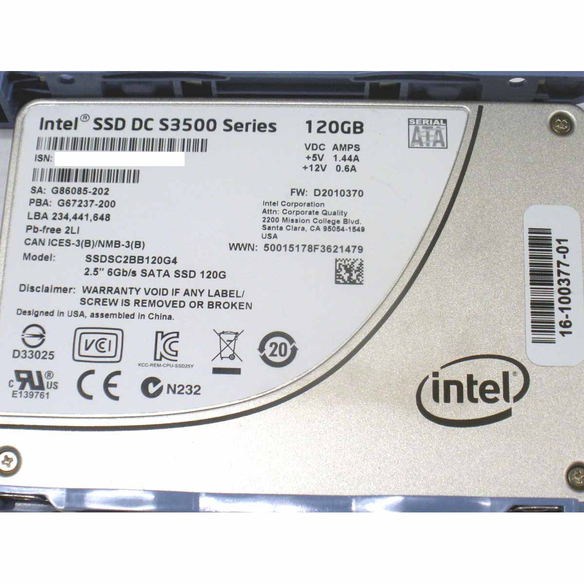 Cisco UCS-SD120GBKS4-EB SSD 120GB SATA 2.5in EV 6G (Boot)