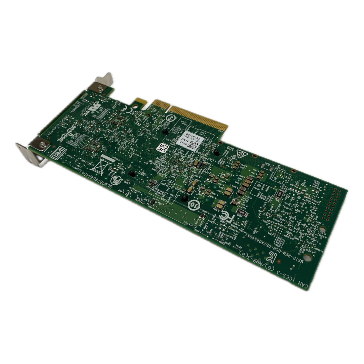Dell 02MT0 Broadcom 57414 Dual Port 25GbE SFP28 NIC, High-Speed