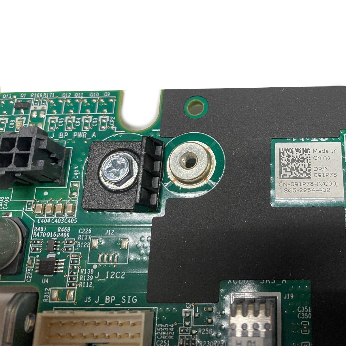 Dell CFKJ5 PowerEdge R640 10x 2.5" SFF Backplane Assembly W/ Expander (Y0DFT, 91P78)