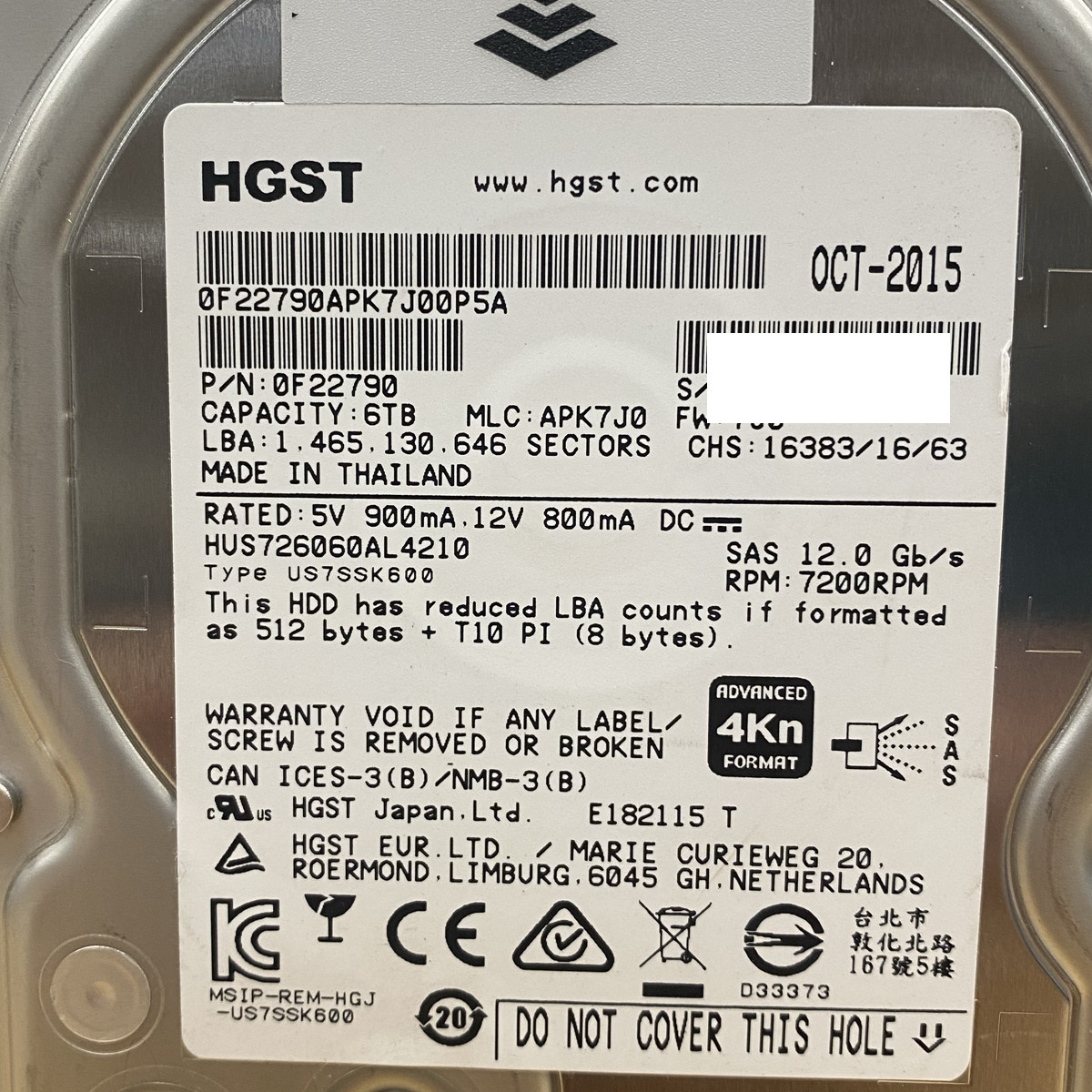 Nimble SP-HDD-6TB Hard Disk Drive | Flagship Technologies