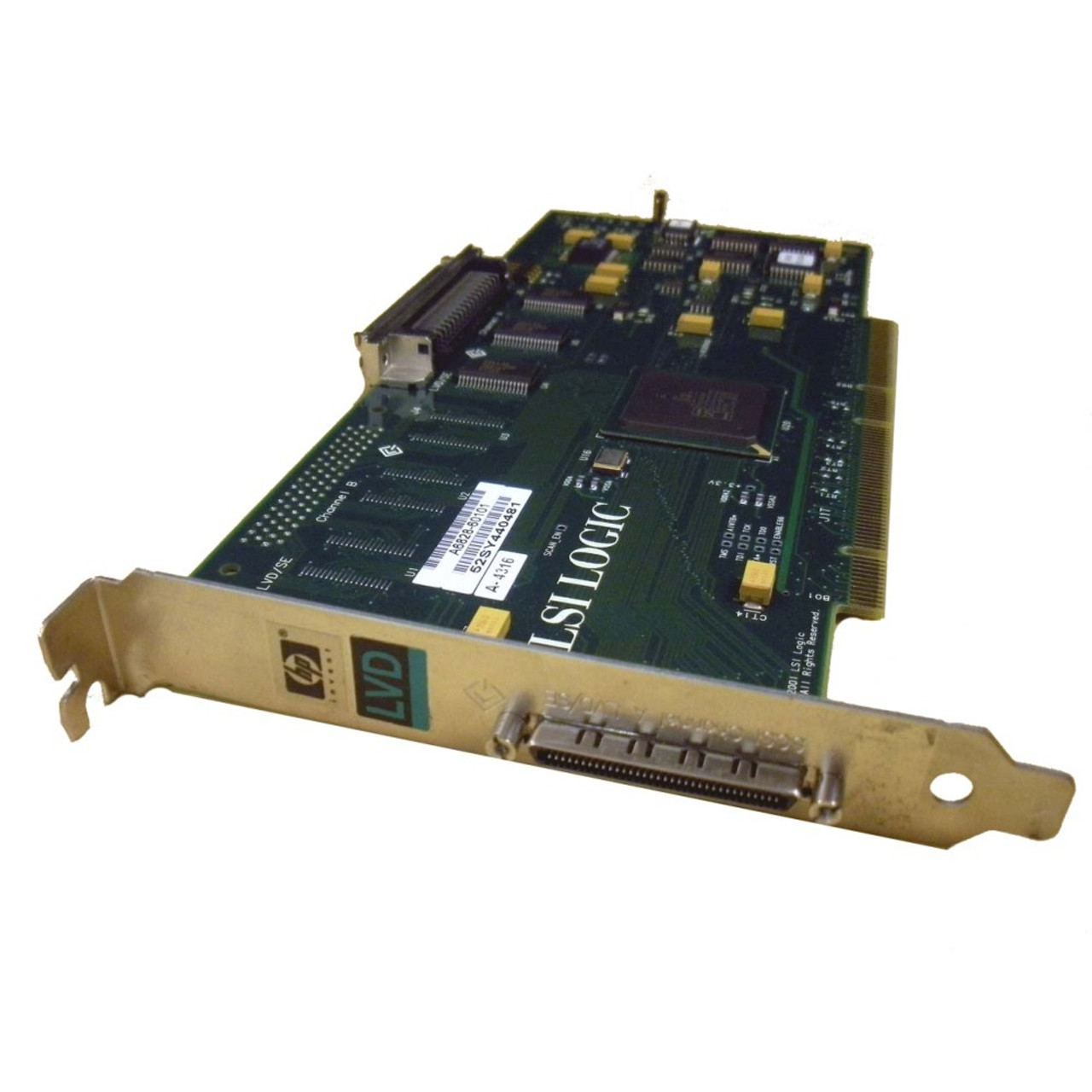 HP A6828A A6828A Single port Ultra 160 SCSI Interface card 