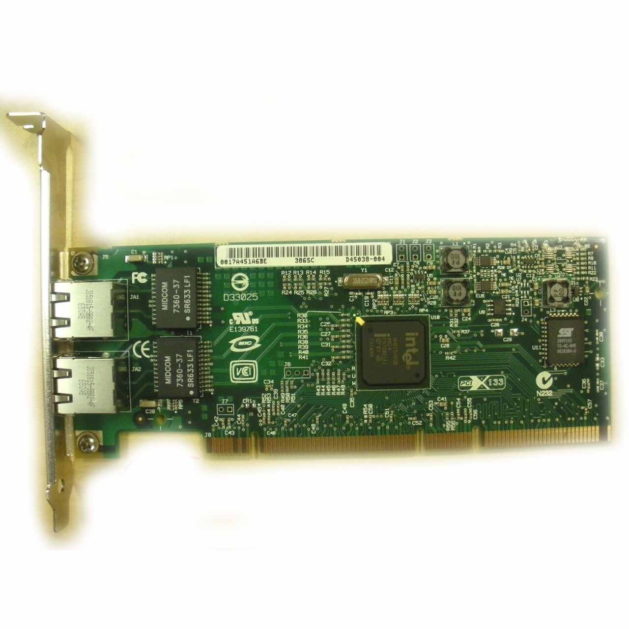 HP A7012A PCI-X 2 Port 1000Base-T Gigabit Adapter