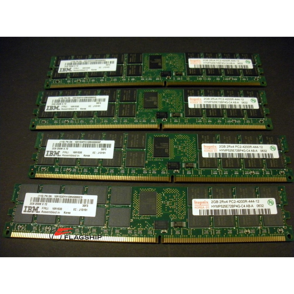 IBM 7894-9406 8GB (4x 2GB) Main Storage Memory Kit 16R1530