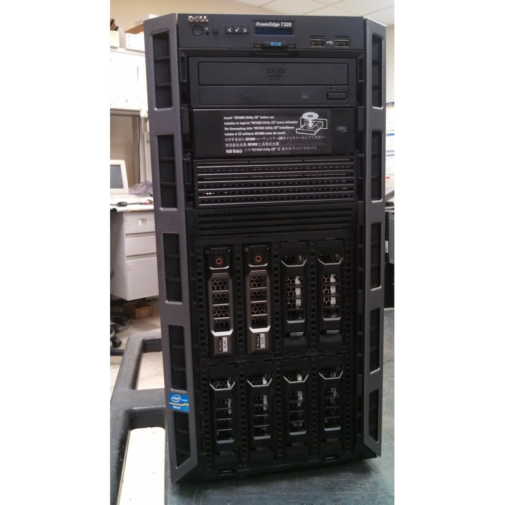 Serveur Dell PowerEdge T320 V2 3 disque dur 1To RAM 32Go DDR 3 UDIMM ECC - Ordinateurs