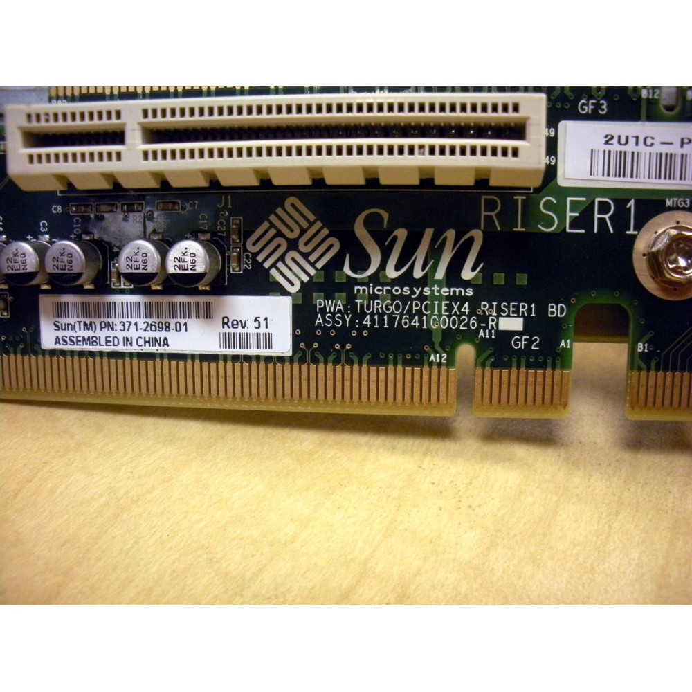 Sun 371-2698 x4 PCI Express Riser-1 for Netra T5220