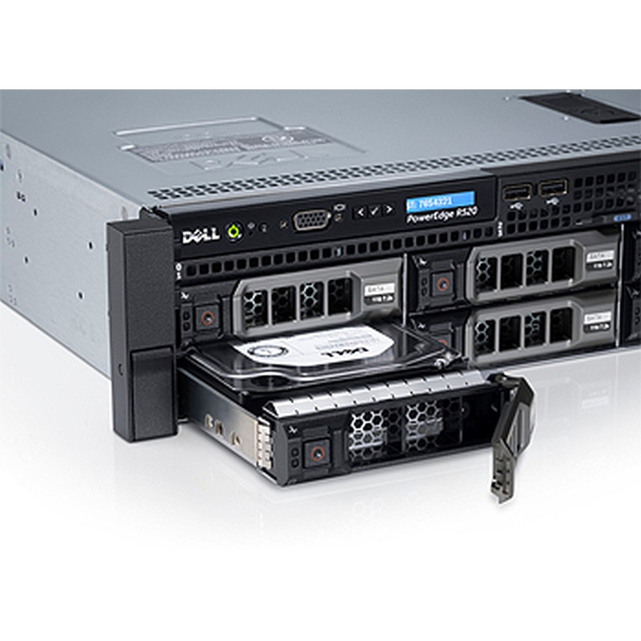 Dell PowerEdge R520 Server 2x 2.2GHz Quad-Core E5-2407 24GB