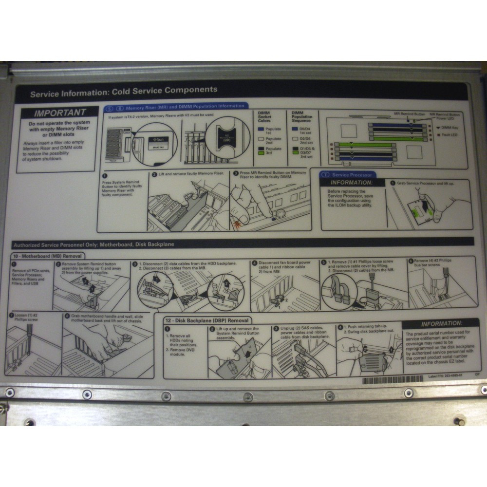 Sun SPARC T4-2 2x 2.85GHz 8-Core, 64GB, 2x 300GB Server w/ Rack Kit