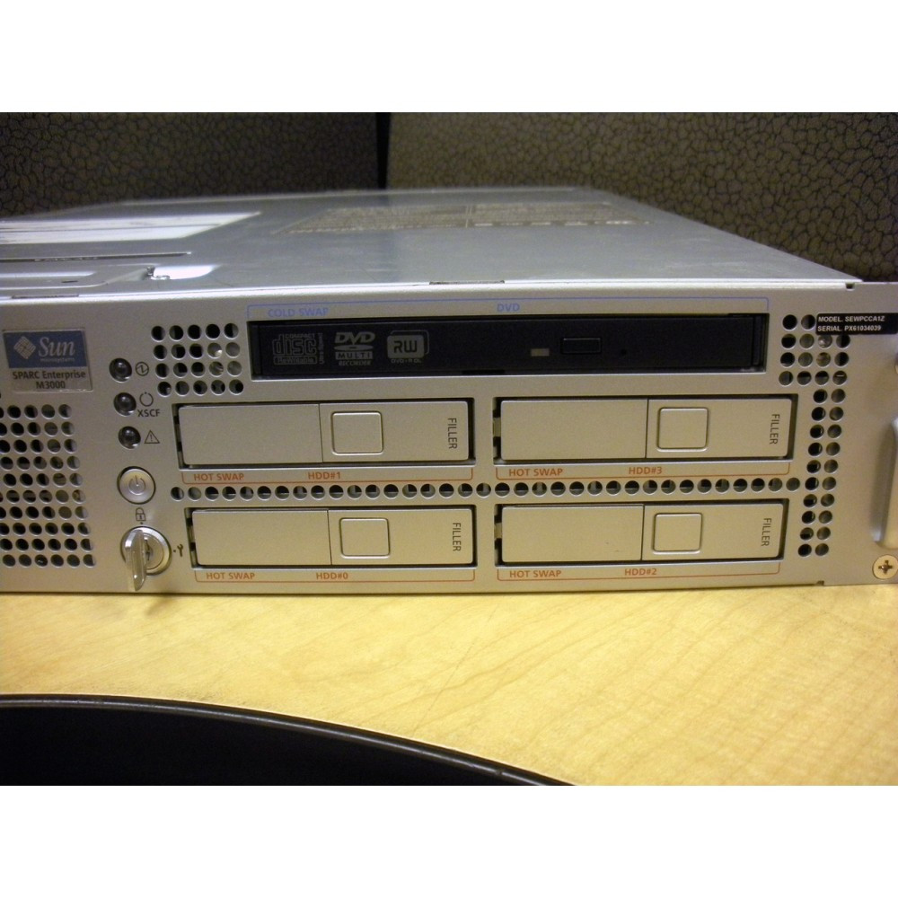 Sun SEWPA M3000 2.52GHz QC SPARC 64 VII, 16GB RAM, 300GB, Server w ...