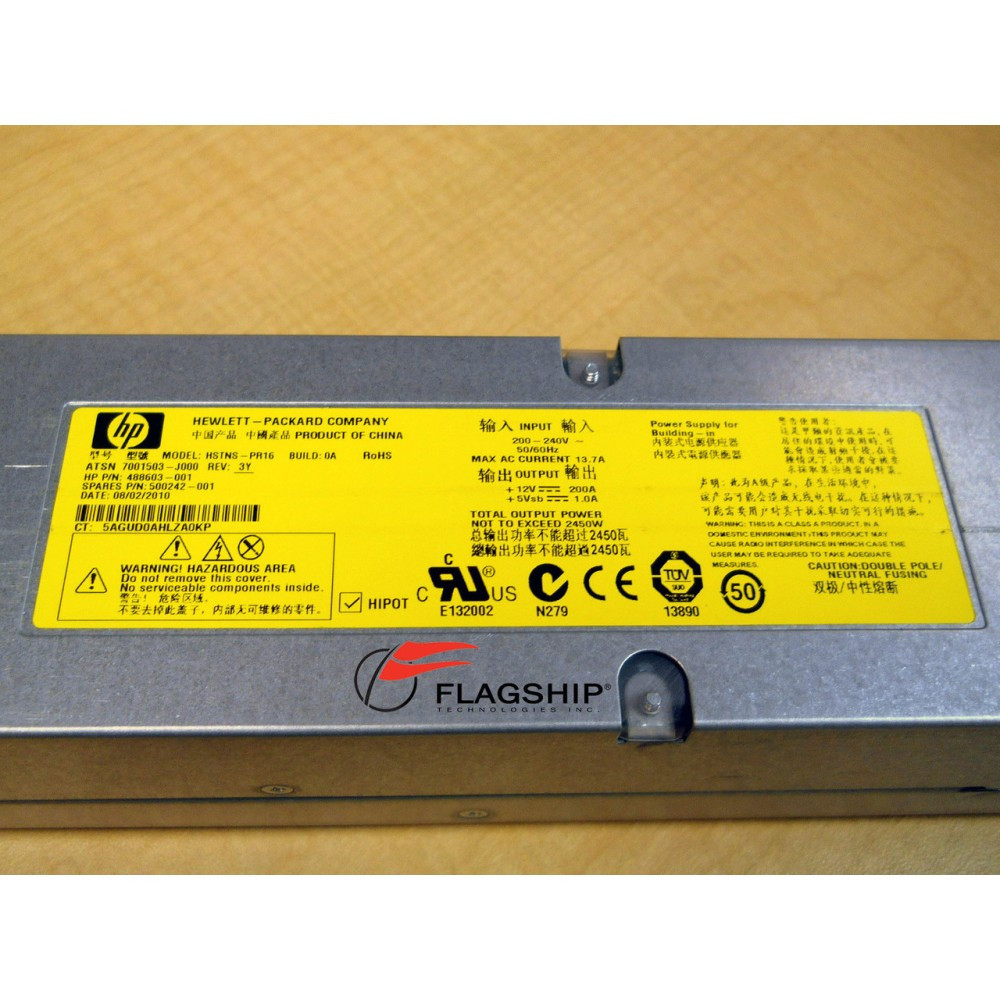 HP AH389A SUPERDOME 2 2400W PLATINUM POWER SUPPLY