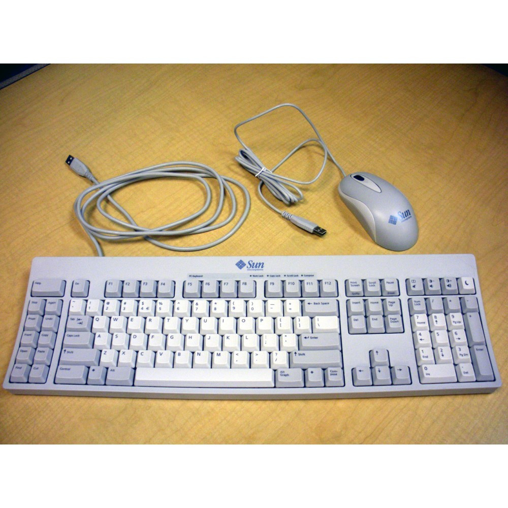 user_f31ba334ページ Sun X3731A Type-7 USB PC Keyboard 320-1366 & USB 3-Button Optical