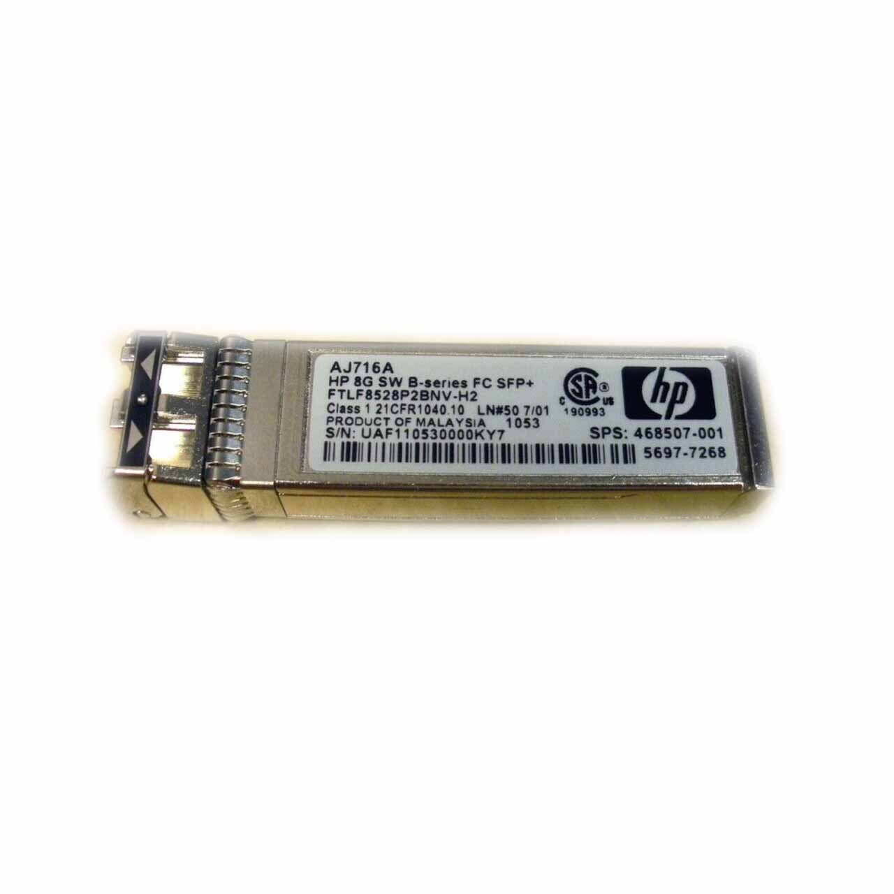 SFP + Ricetrasmettitore Originale HP 8 GB Serie B SW Canale In - Foto 12