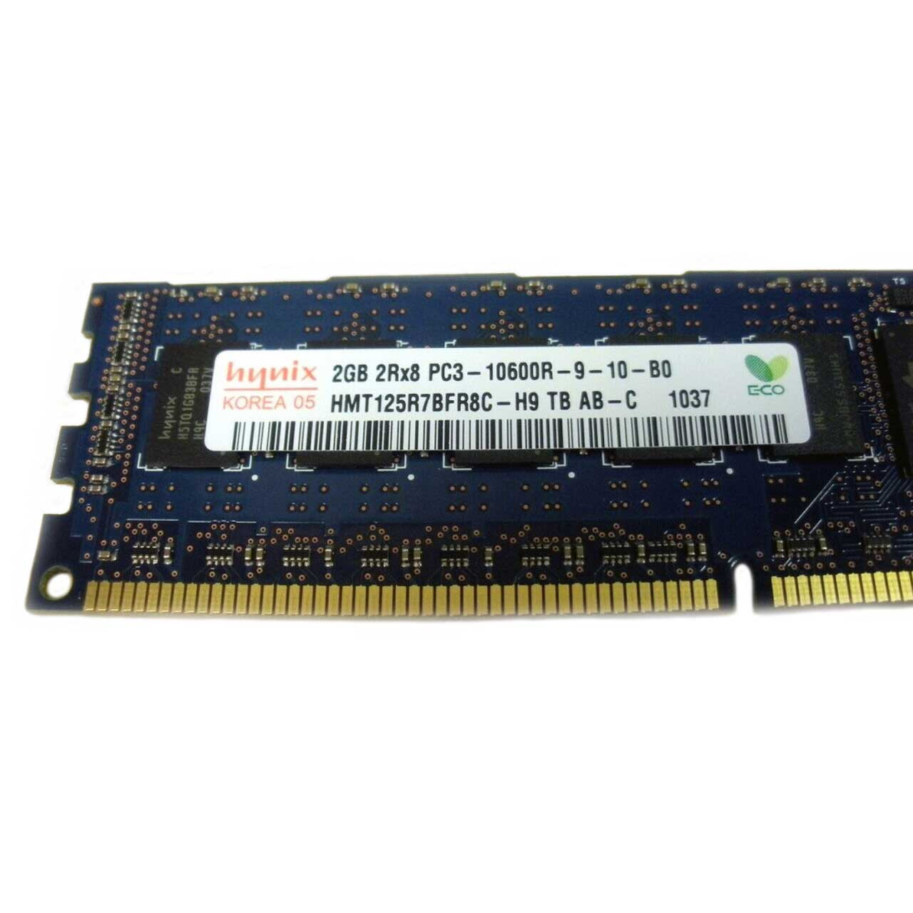 HP AM229A 4GB 2X 2GB PC3-10600R-9 Memory Kit