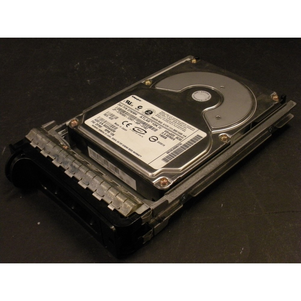 Dell 7W584 146GB 10K U320 SCSI 80Pin Maxtor OEM Hard Drive & Tray