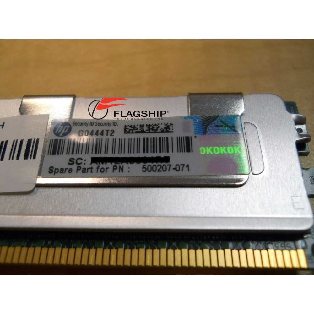 HP 500666-B21 501538-001 500207-071 16GB 4Rx4 DDR3 PC3-8500R-7