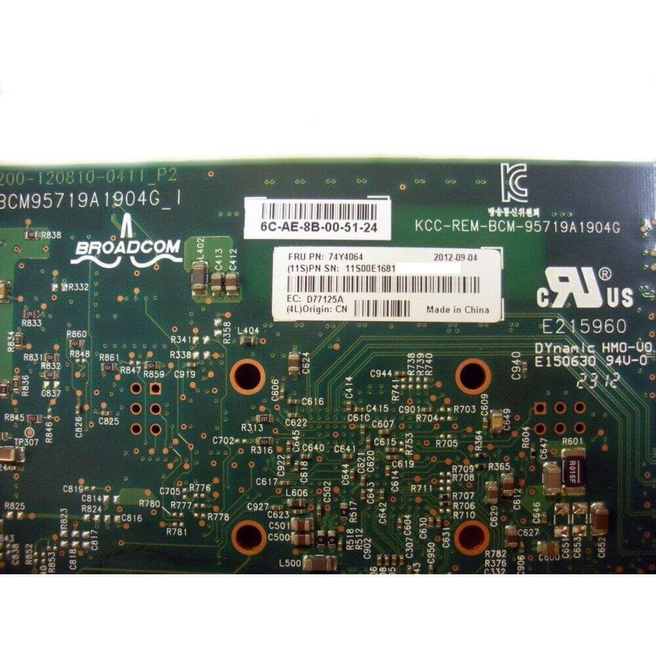 IBM 5899 PCIe2 4-port 1 GbE Ethernet Adapter