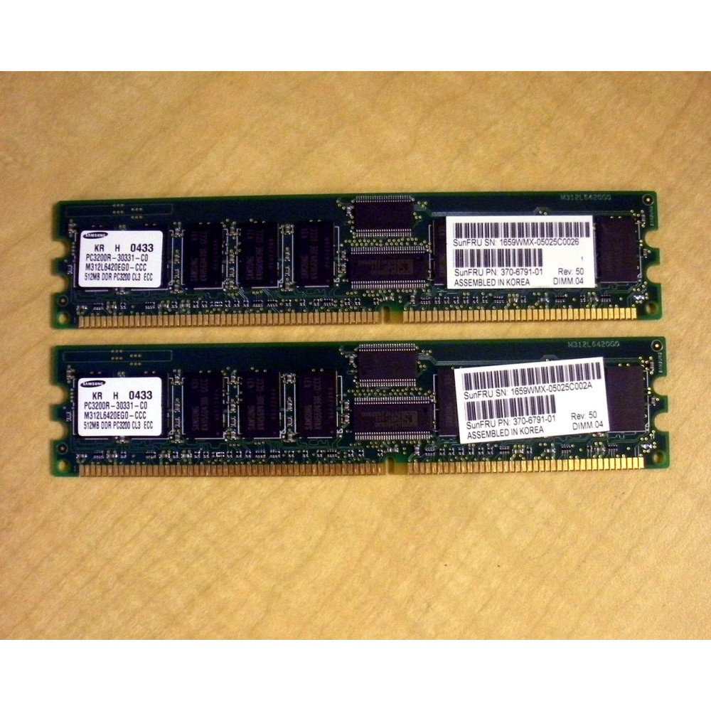 Sun | 1GB Memory DDR 512MB) (2 eBay X7703A Kit 370-7670 X7703A-4