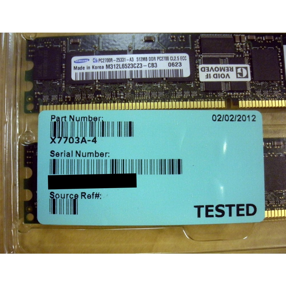 Sun | 1GB Memory DDR 512MB) (2 eBay X7703A Kit 370-7670 X7703A-4