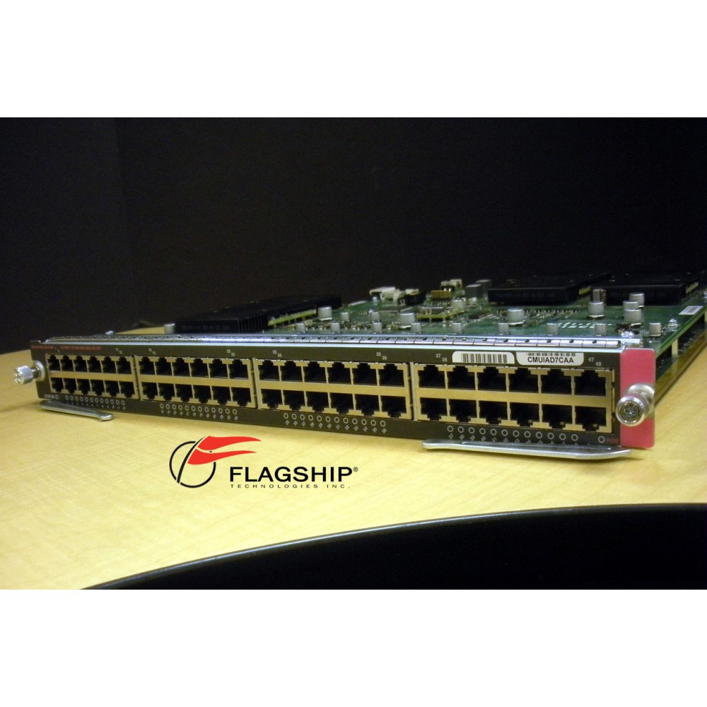 Cisco WS-X6148E-GE-45AT Catalyst 6500 802.3af POE+ 802.3at POE Module