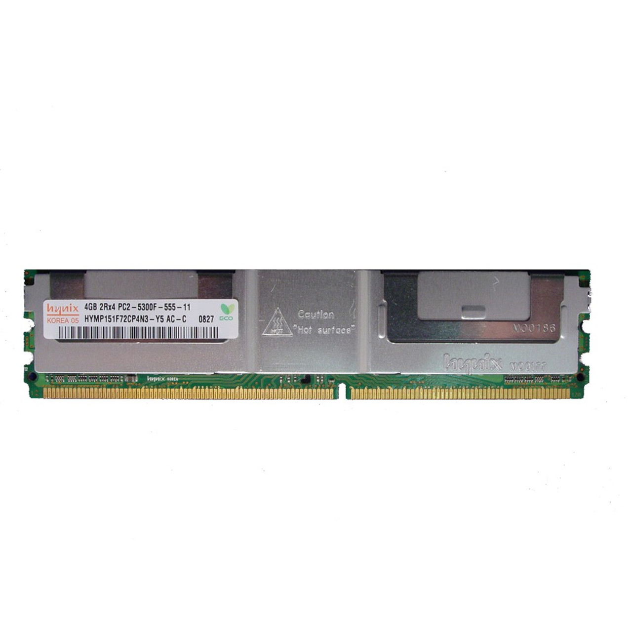 Memo folkeafstemning Ocean Dell DR397 4GB PC2-5300F 667MHz 2RX4 DDR2 ECC Memory RAM DIMM 0DR397