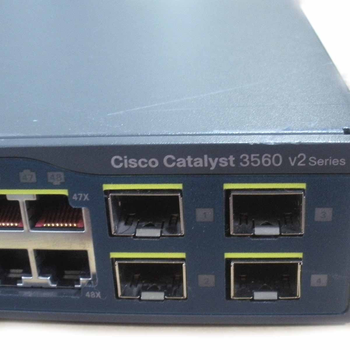 Cisco WS-C3560V2-48TS-S Catalyst 3560 v2 Switch