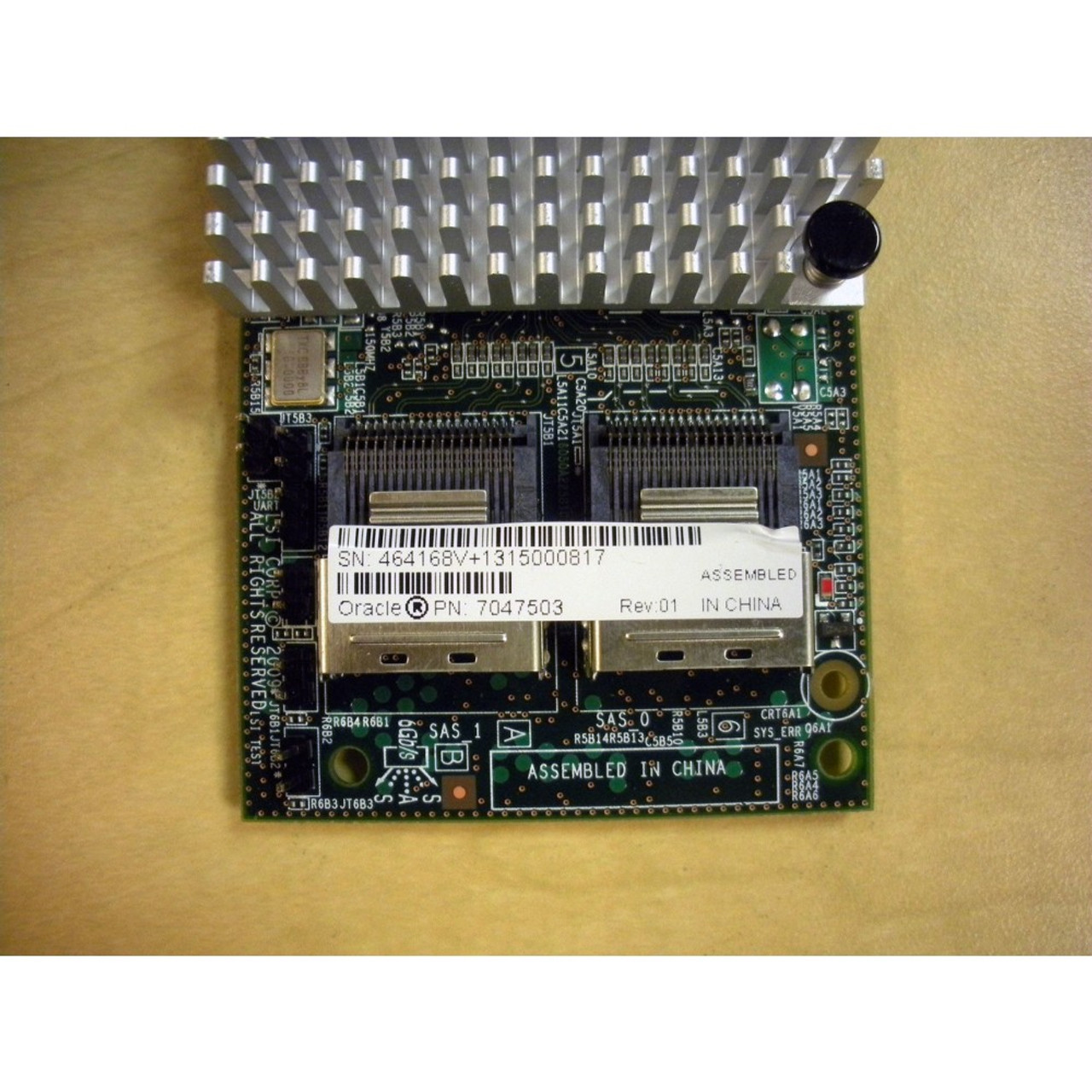 Sun 7047503 8-Port 6Gbps SAS-2 RAID PCI Express HBA B4 Asic