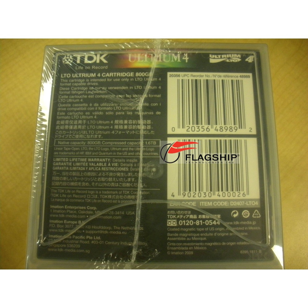 Lot 10 x MAXELL LTO Ultrium 4 Cartouche de Données 800 GB/1,6TB
