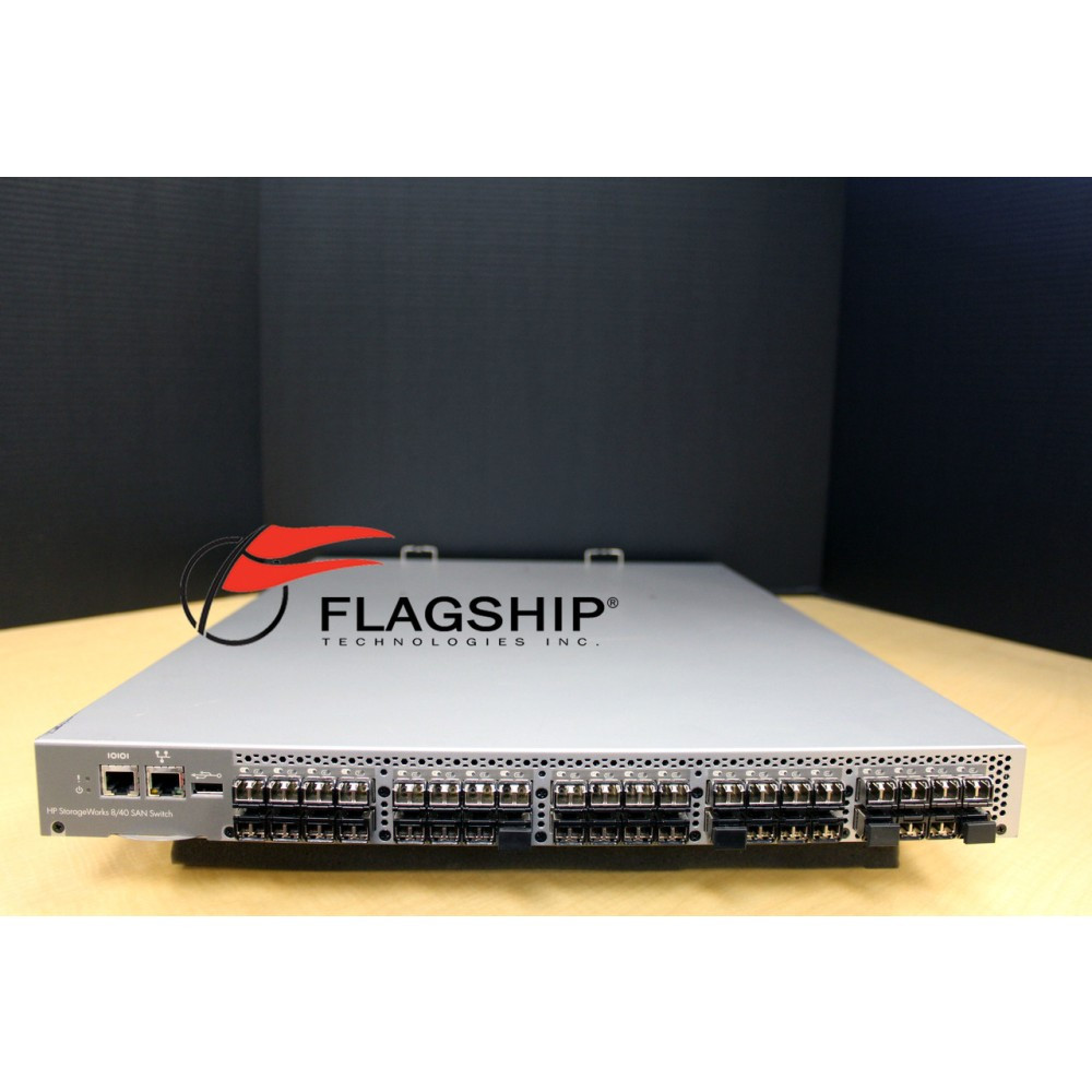 HP AM869A StorageWorks 8/40 SAN Switch Full Fabric (40 ports active)