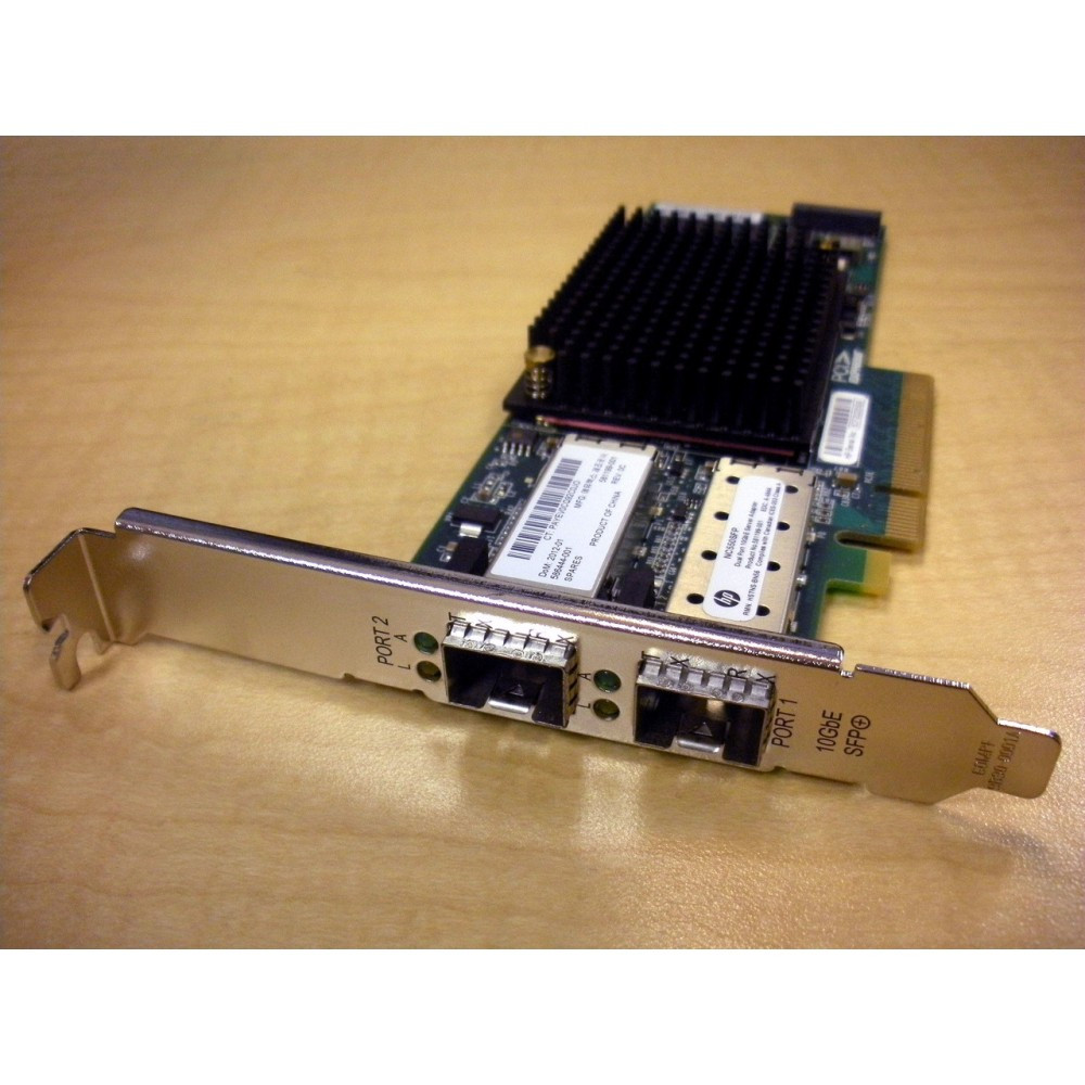 581201-B21 HP NC550SFP 586444-001 Dual Port 10GBE PCI-E NETWORK SERVER - Foto 4