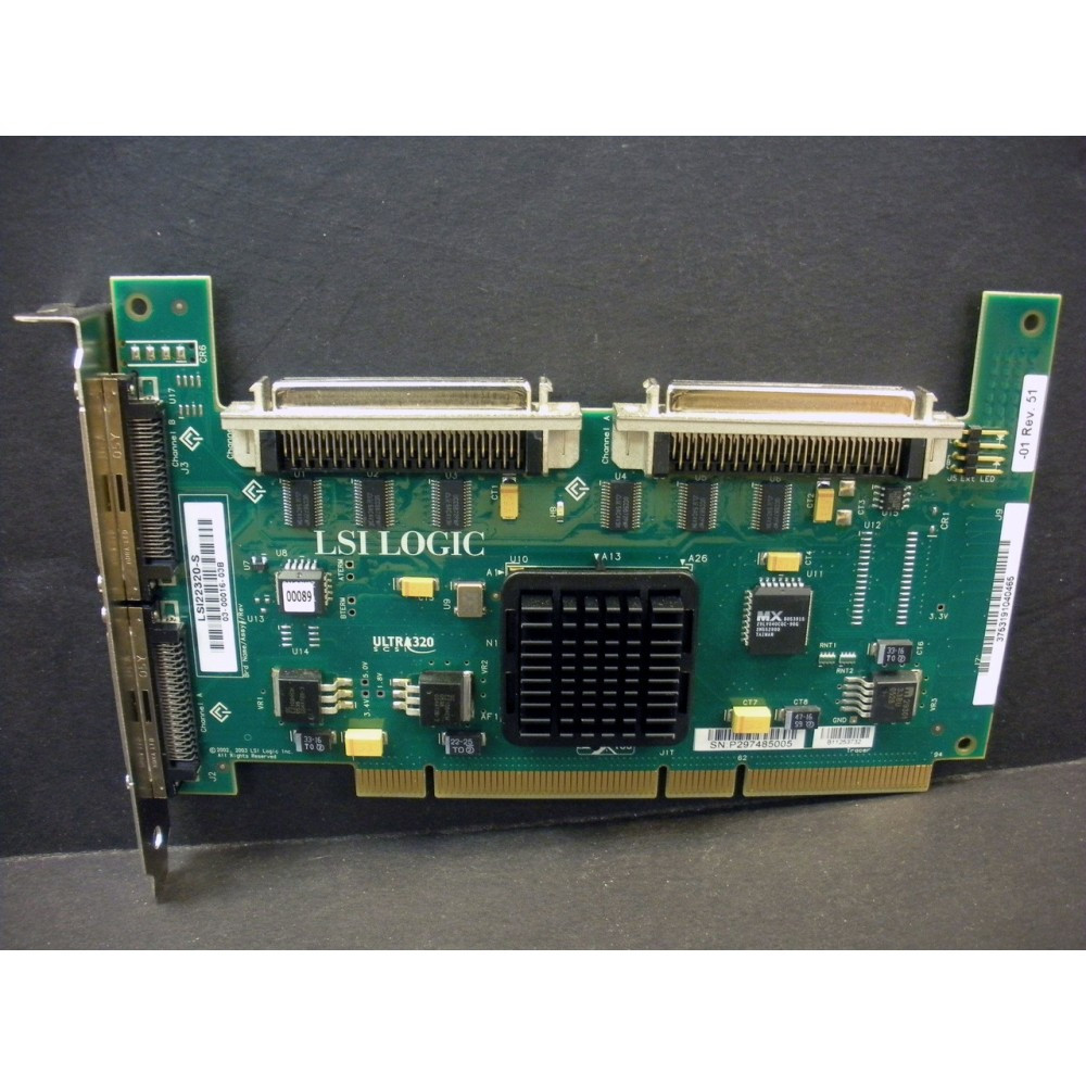 Sun SG-XPCI2SCSI-LM320 375-3191 Dual Ultra320 PCI-X SCSI Adapter
