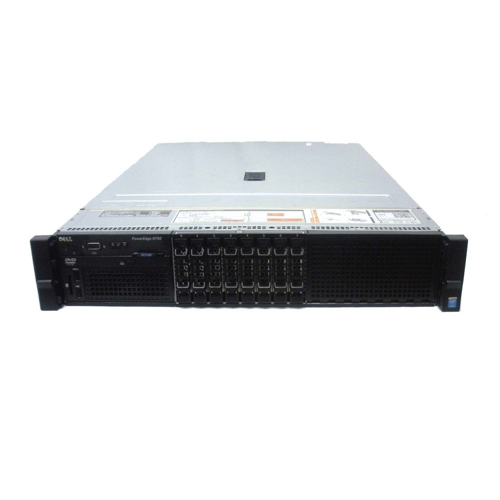 Dell PE R730 Server 2X E5-2630V3 16c 2.4Ghz 128RAM IDRAC 8 Bay 2.5 2x ...