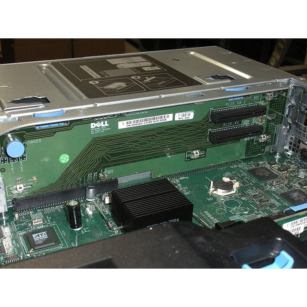 Used Dell PowerEdge 2950 Server PCI-X Riser Card - Expansion Board Part H6188 (No Bracket)