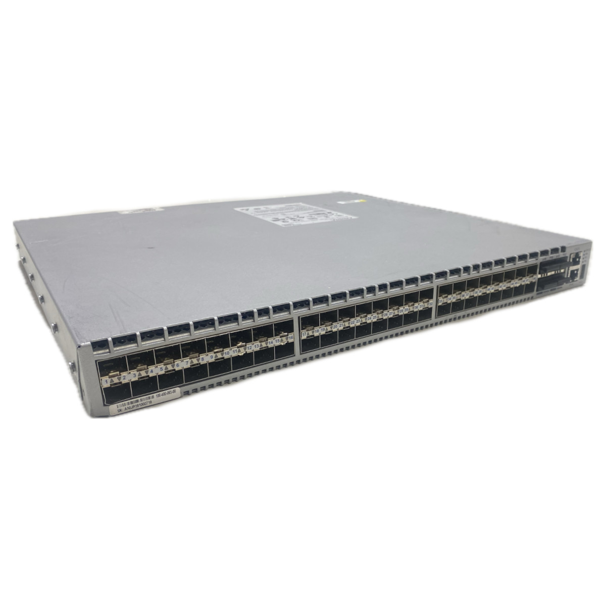 Arista DCS 7050S 64 R 48 Port 10G SFP+ 4x QSFP+ Dual AC Switch R F Airflow
