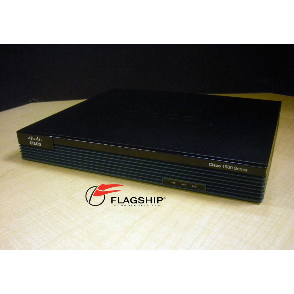 Cisco CISCO1921-SEC/K9 1921 Router w/2 Onboard GE 256MB Flash 512MB ...