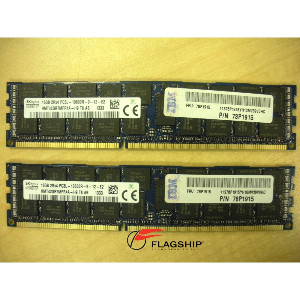 Barrette Mémoire IBM 64GB DDR4 - Power 8 Memory EM93 FFI MEM - Occasion
