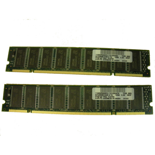IBM 4100-701X 1GB (2x 512MB) Memory Kit (07L9758 44P3584)