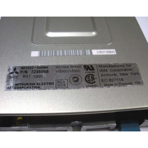 IBM 72X6068 1.44Mb PS/2 Floppy Drive