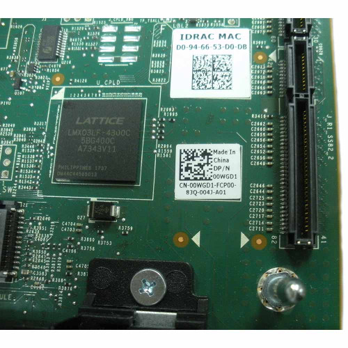 Dell 0wgd1 Emc System Board Poweredge R740 R740xd