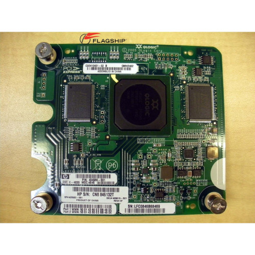 HP 404986-001 403619-B21 Qlogic QMH2462 4Gb FC Mezzanine Board for c-Class Blade