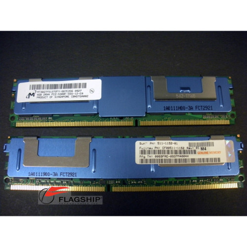 Sun SESX2C3Z  8GB (2x 4GB) Memory Kit 511-1152