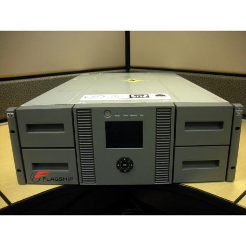HP AK381A 413509-001 MSL4048 0-Drive Tape Library with Rack Kit
