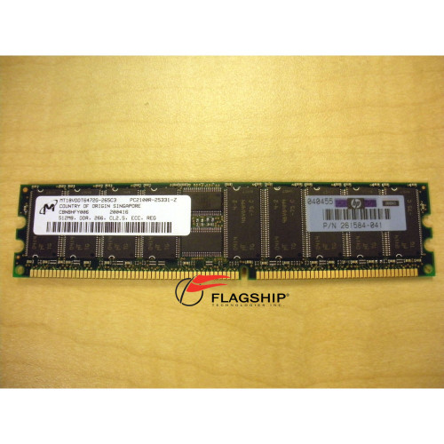 HP 287496-B21 512MB (1x 512MB) Memory Kit PC2100 (300700-001 261584-041)